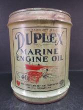 Duplex Marine Engine Oil 5 gal Can