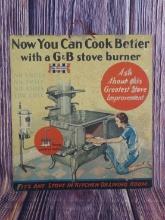 Gilbert & Barker Stove Burner Sign