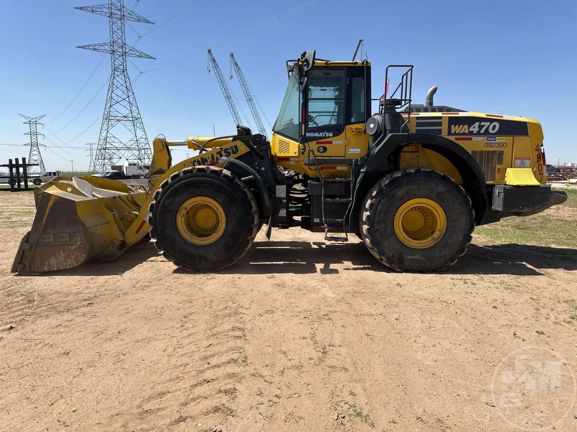 2021 KOMATSU WA470-8 WHEEL LOADER SN: KMTWA129HKNA49594