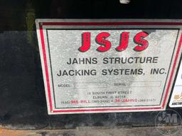 JSJS JAHNS STRUCTURES D6C152CD1CS SN: 60106 HYDRAULIC JACKING SYSTEMS