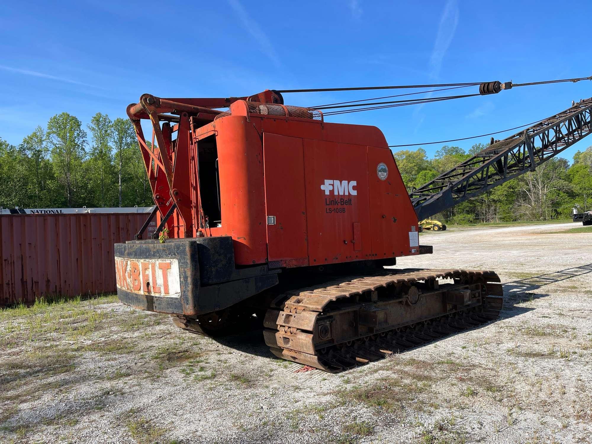 1973 LINK-BELT LS-108B CRAWLER CRANE SN: 9LG4402