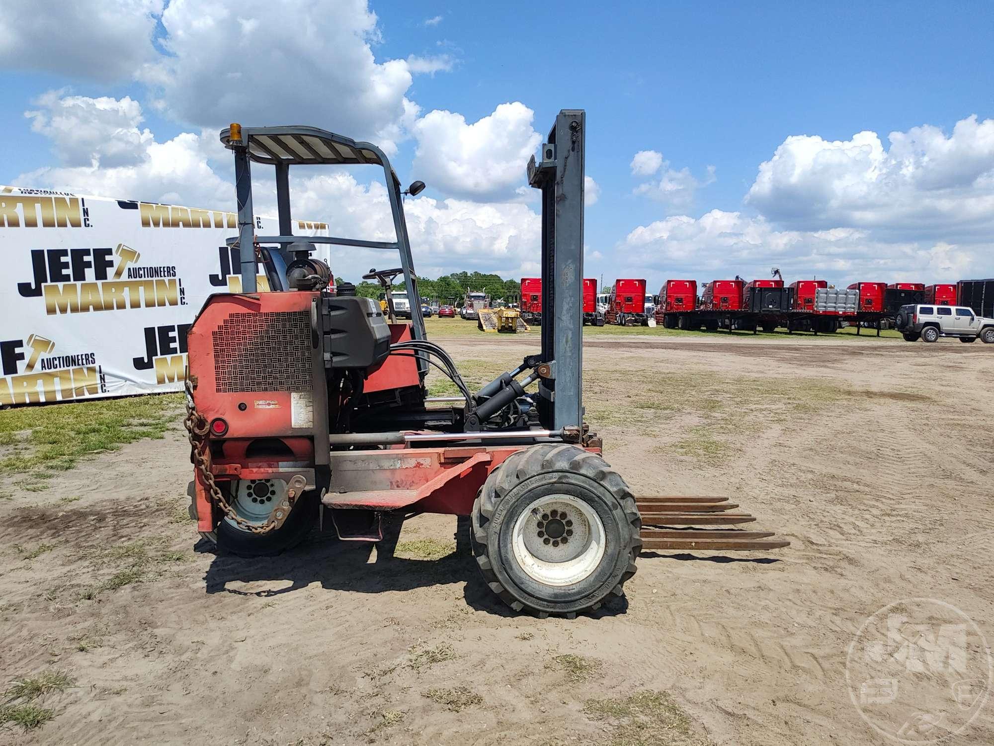 1998 MOFFETT M5000 PIGGYBACK FORKLIFT SN: 8753