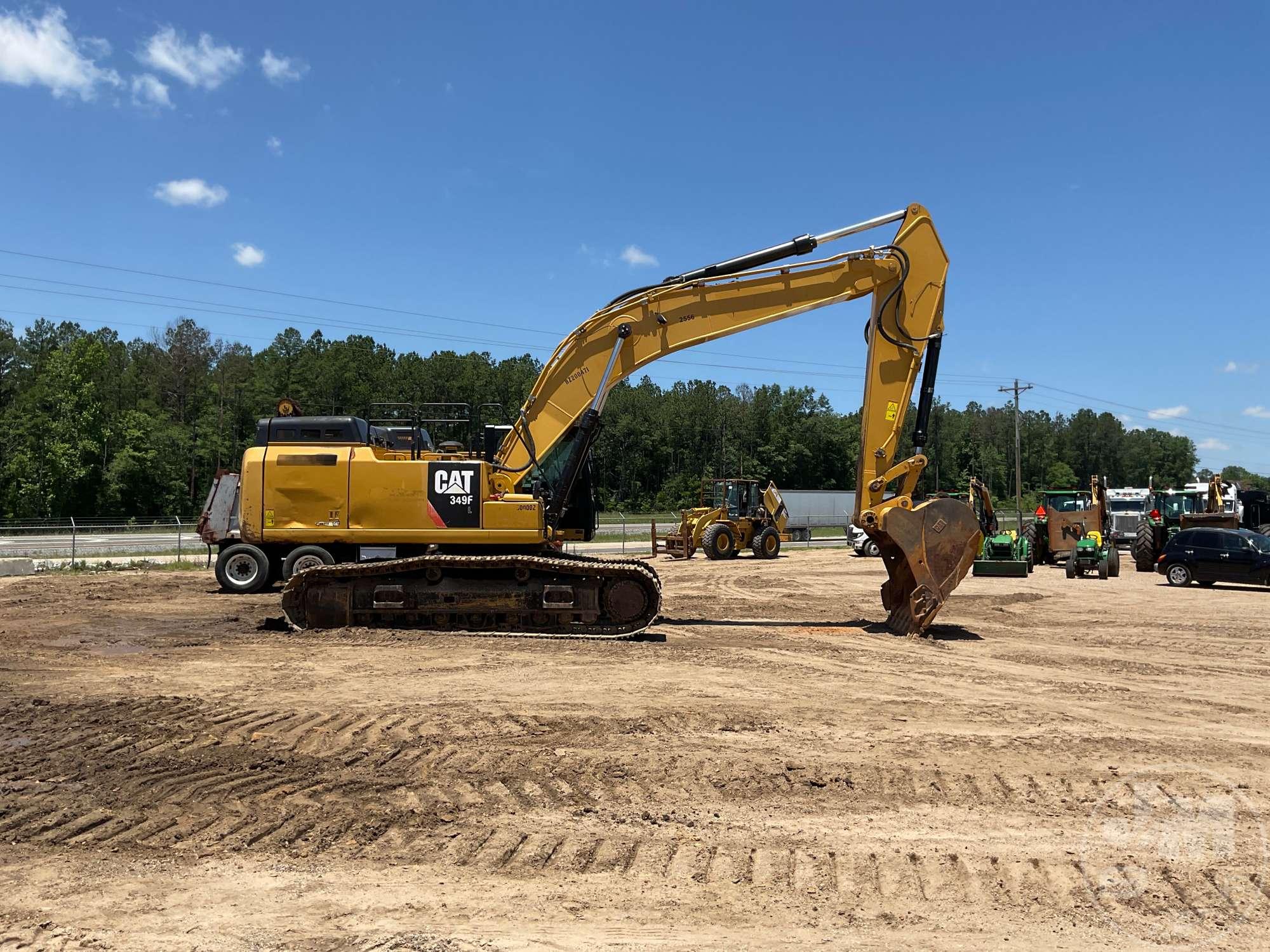 2016 CATERPILLAR 349FL HYDRAULIC EXCAVATOR SN: 0349FHBZ200471