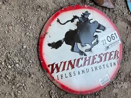 “......WINCHESTER”...... METAL SIGN