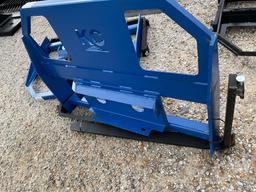 45" MINI UNIVERSAL ATTACH SKID STEER FORK FRAME WITH 42"
