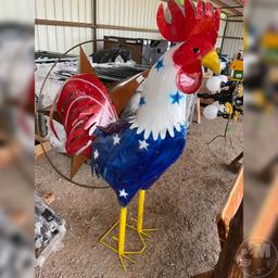 6 FT METAL ROOSTER