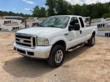 2006 FORD F-350 XLT SUPER DUTY EXTENDED CAB 4X4 PICKUP VIN: 1FTWX31PX6ED16570