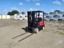 1986 MITSUBISHI FGC25 CUSHION TIRE FORKLIFT SN: AF8250522