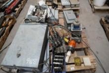Various Electrical Transfer Boxes & Strobe Light