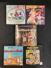(5) VINTAGE SUPER 8 COLOR FILM - The Wizard of Oz, The Sound of Music, Disney, MORE
