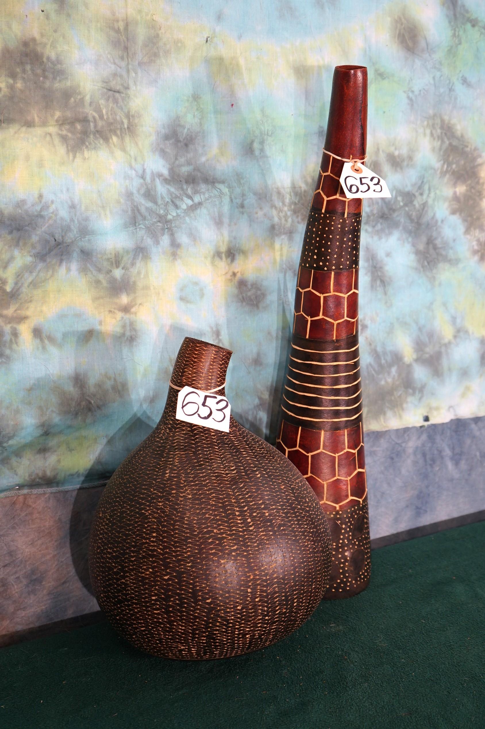 Two Large African Vases