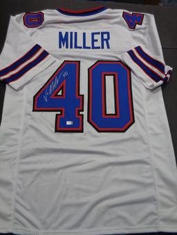 Von Miller Buffalo Bills Autographed Custom Football Jersey GA coa