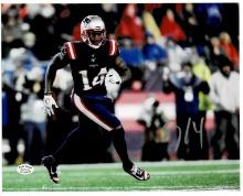 Mohamed Sanu New England Patriots Autographed 8x10 Photo Full Time coa