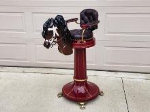 Original Childs Barber Chair with Horse Head