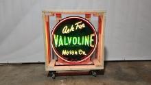 Original Valvoline Tin Neon Sign