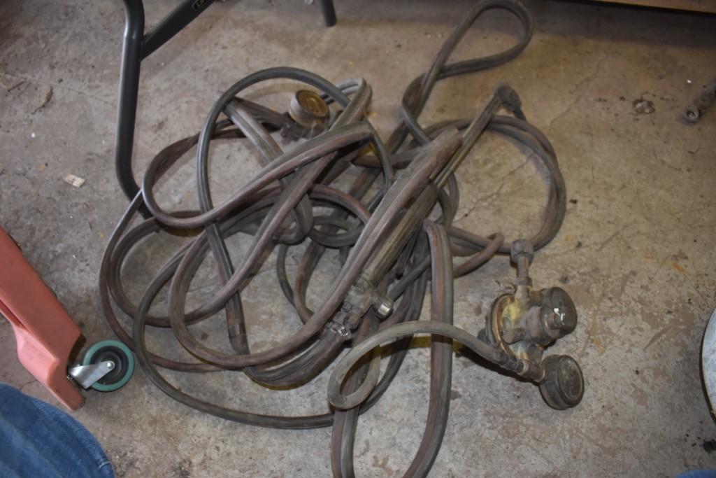 Torch Hose with Regulators and Torch