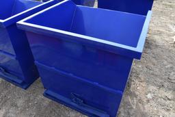 Fork Mounted Self Tipping Dumpster