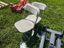 2 Folding Chairs