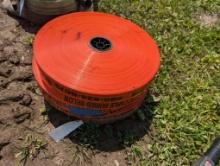 3 Rolls of Caution Buried Cable Tape