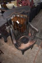 Antique Chamber Pot Chair