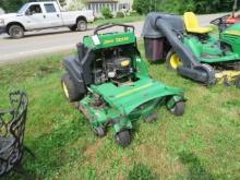JOHN DEERE 657A STAND ON COMMERCIAL LAWN MOWER
