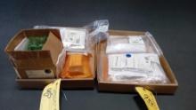 BOXES OF NEW S92 LATCHES, PLATES & MISC 92209-02619-106, 92450-0108-043, 2392-4021-002,
