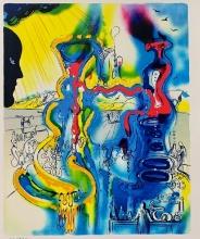 Dali The Alchemist Facsimile Signed & Numbered Giclee