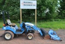 1989 NEW HOLLAND TZ22DA TRACTOR