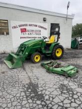John Deere 3720 4X4 Hydrostatic Tractor W/Loader