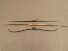 (3Pcs.) LONGBOWS AND RECURVE BOW