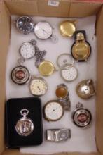 Variety of Pocket Watches.