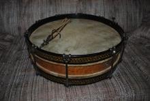Drum with case from Gloria's grandfather