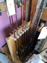 5- Assorted Fishing Rods & Reels