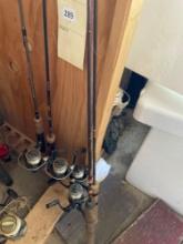 3 -Assorted Fishing Rods & Reels