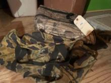 2- Ducks Unlimited Camo Bags, & more