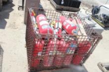 Crate- Fire Extinguishers