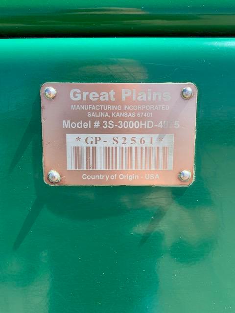 2011 Great Plains 3S3000 HD Drill