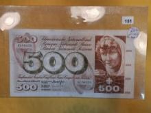 * Scarcer 1971 Switzerland 500 francs