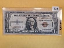 Series 1935-A HAWAII Overprint One dollar Silver Certificate