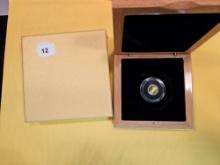 GOLD! 2012 Cook Islands Proof Gold Dollar