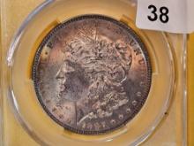 VAM! CAC 1897 Morgan Dollar in Mint State 62