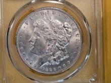 PCGS 1896 Morgan Dollar in Mint State 63