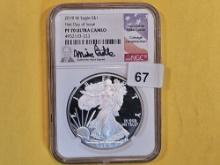 PERFECT! NGC 2019-W American Silver Eagle in Proof 70 Ultra Cameo