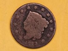 1823 Coronet Head Large Cent