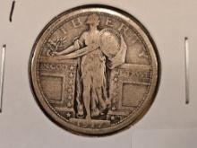 1917 Type 1 Standing Liberty Quarter