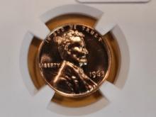 SUPERB GEM! NGC 1963 Memorial Cent in Proof 69 RED