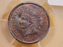 * PCGS 1893 Indian Cent in Mint State 64 RB