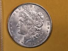 Very Choice Brilliant Uncirculated 1878 7TF Morgan Dollar