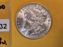 Very Choice Brilliant Uncirculated 1900-O Morgan Dollar