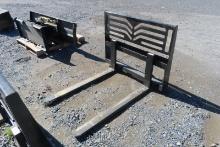 2024 MID-STATE 48'' FORK FRAME SKID STEER ATTACHMENT